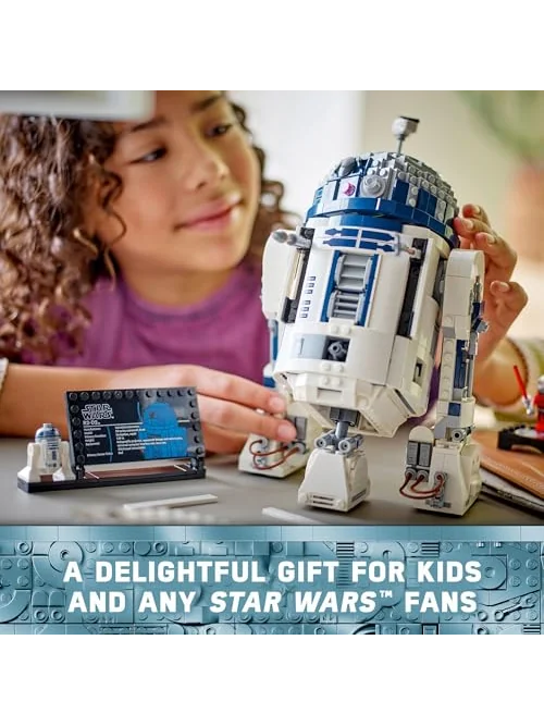 Конструктор Star Wars R2-D2, сборная фигурка дроида 75379 — изображение 4 из 6, белый