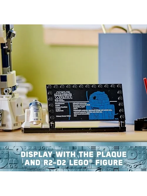 Конструктор Star Wars R2-D2, сборная фигурка дроида 75379 — изображение 5 из 6, белый