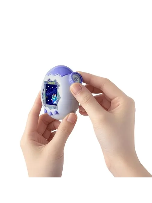 Tamagotchi Paradise виртуальный питомец, White Glacier — изображение 2 из 5, сиреневый