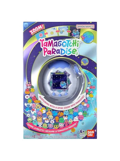 Tamagotchi Paradise виртуальный питомец, White Glacier — изображение 3 из 5, сиреневый