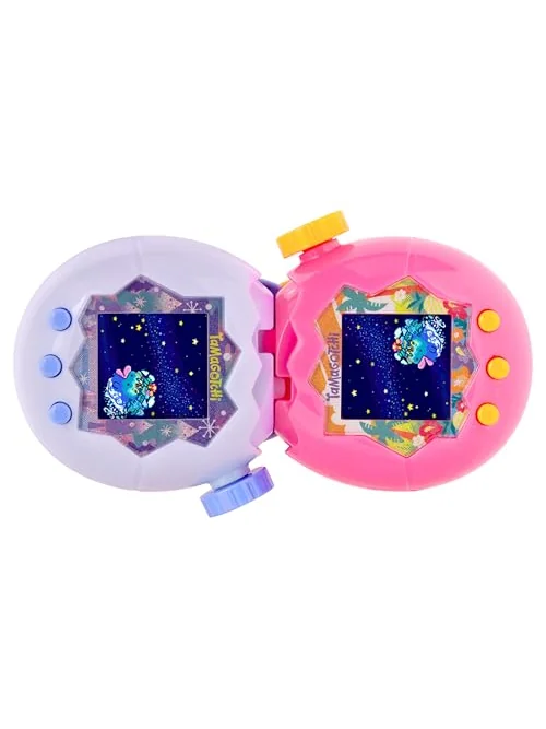 Tamagotchi Paradise виртуальный питомец, White Glacier — изображение 4 из 5, сиреневый
