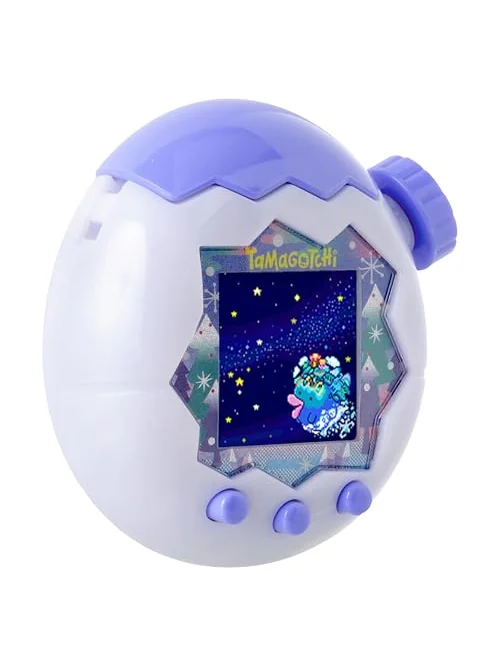 Tamagotchi Paradise виртуальный питомец, White Glacier — изображение 5 из 5, сиреневый