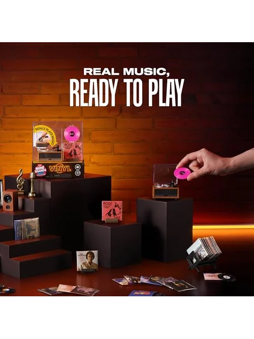 Mini Brands Really Works мини-проигрыватель винила от ZURU, серия 1 — изображение 3 из 6, разноцветный