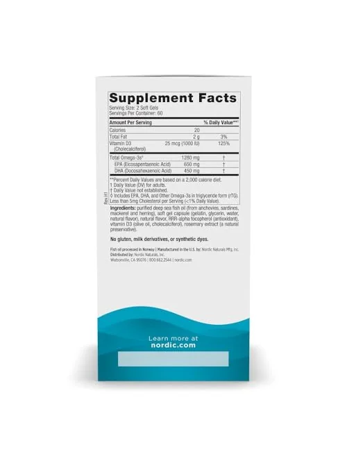 Nordic Naturals Ultimate Omega-D3 — омега-3 с витамином D3 — 2