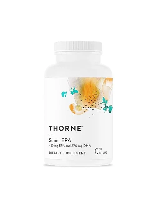 THORNE Super EPA - омега-3 рыбий жир для мозга и сердца 90 капсул — 1