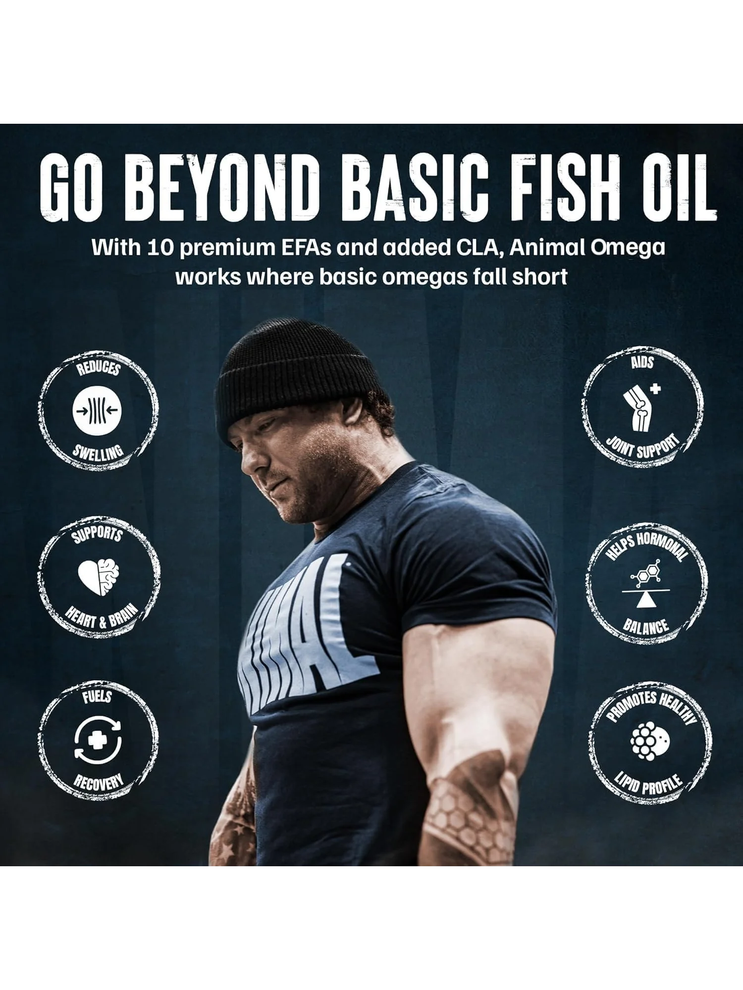 Animal Advanced Omega 3 - комплекс с EPA и DHA для спорта 30 пилов — 4