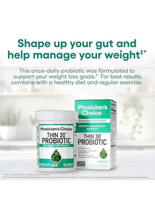 Physician's Choice Probiotics пробиотик контроль веса 30шт — 2