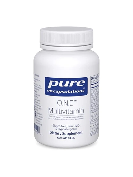 Pure Encapsulations O.N.E. Multivitamin ежедневные мультивитамины для здоровья, 60 капсул