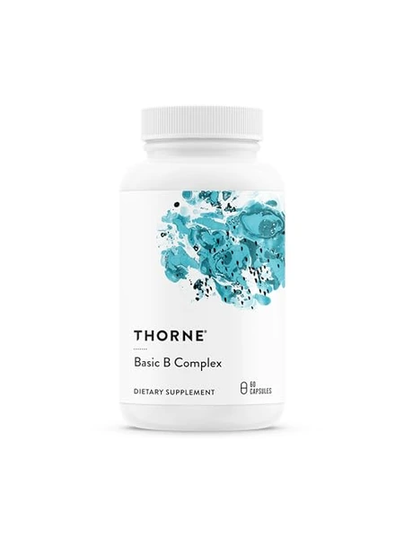 Thorne, B-комплекс базовый, 60 капсул