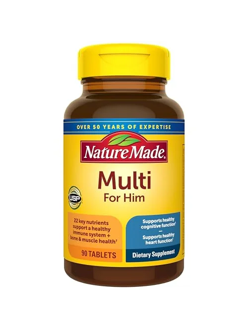 Nature Made Multivitamin мультивитамины для мужчин — 1