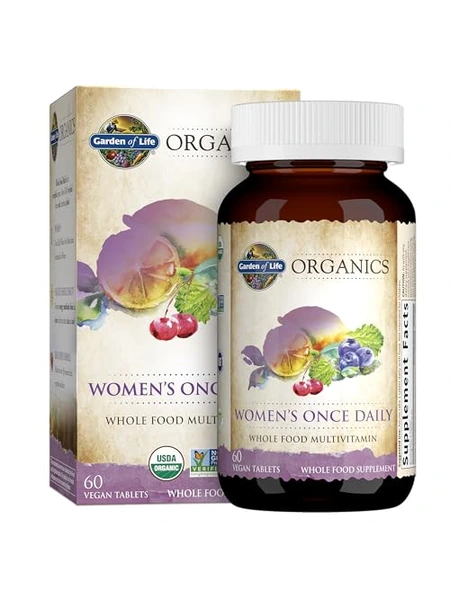 Garden of Life Organics Мультивитамины для женщин 60 табл