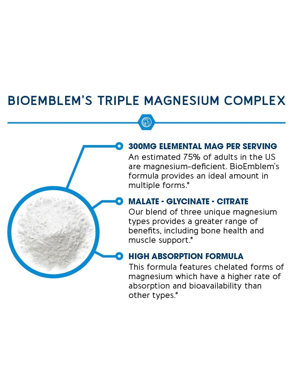 BioEmblem Тройной комплекс магния — 5