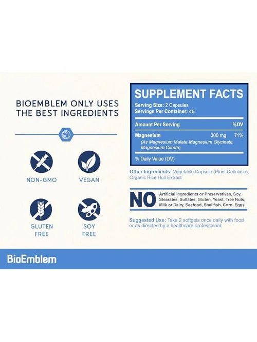 BioEmblem Тройной комплекс магния — 6