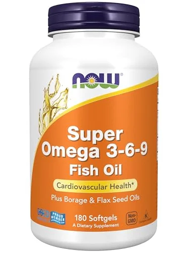 NOW Foods Super Omega 3-6-9 1200 мг — 1