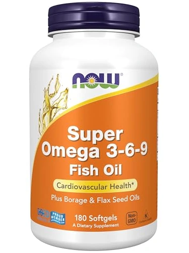 NOW Foods Super Omega 3-6-9 1200 мг