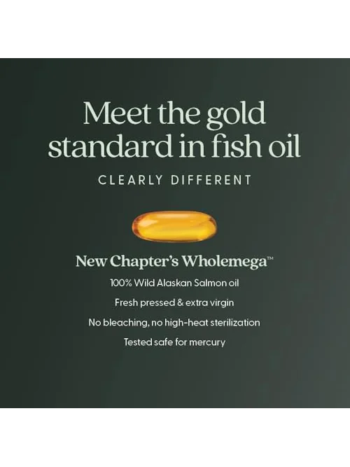 New Chapter Wholemega — омега-3 рыбий жир 2000 мг — 5