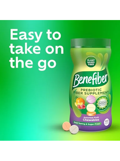 Benefiber жевательные таблетки с клетчаткой 100 шт — 6