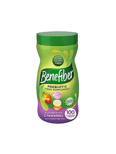 Benefiber жевательные таблетки с клетчаткой 100 шт