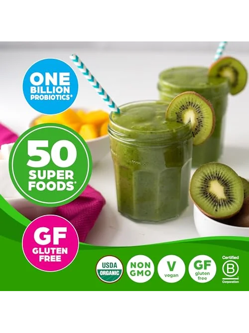 Orgain Organic Greens Powder — суперпродукты 50 видов — изображение 3 из 5