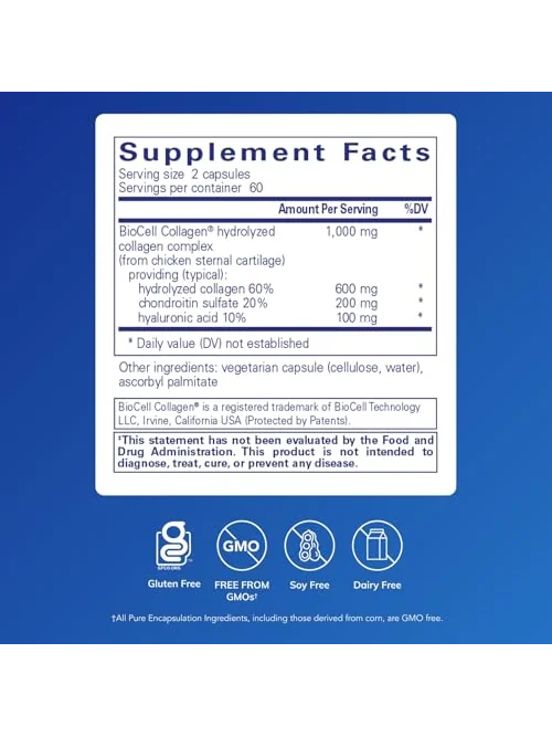 Pure Encapsulations Collagen JS — коллаген гидролизованный — 2