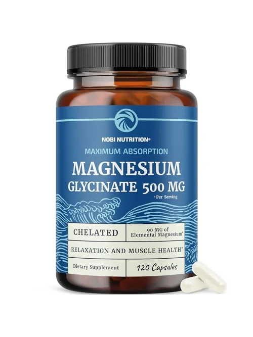 Nobi Nutrition магний глицинат 500 мг, капсулы — 1