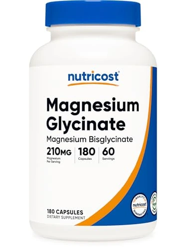 Nutricost магний глицинат 210 мг, капсулы