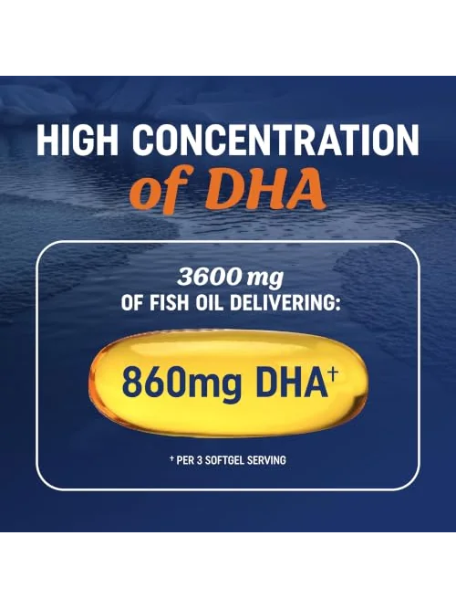 MAV Nutrition Рыбий жир Омега-3 тройной силы 3600 мг, 120 капсул — 2