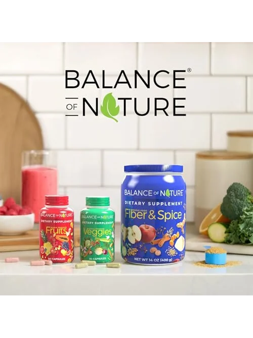 Balance of Nature добавка Фрукты и Овощи, 180 капсул — 7