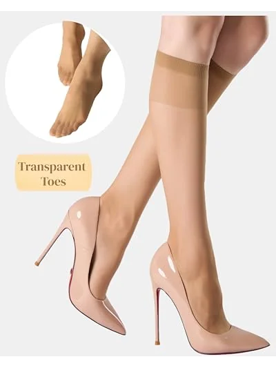 leg elegant чулки прозрачные (6 пар) — 3