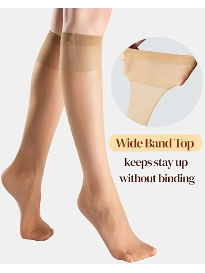 leg elegant чулки прозрачные (6 пар) — 4