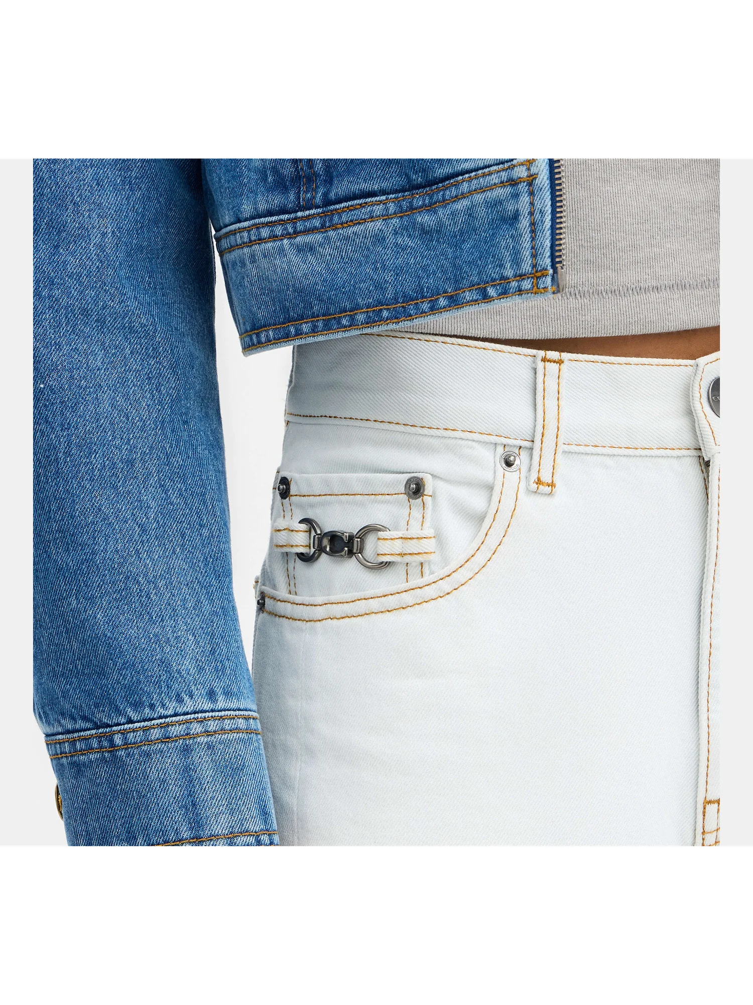 Джинсы Coach Denim Workwear из органического хлопка — 14