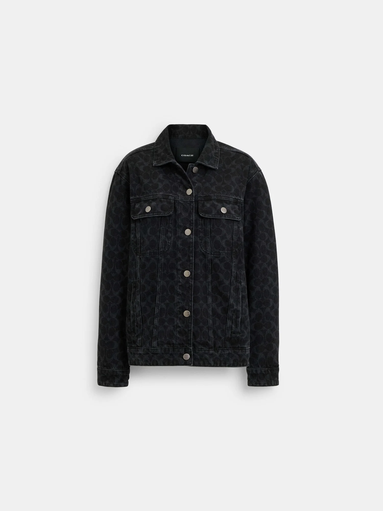 Джинсовая куртка Coach Signature — 11
