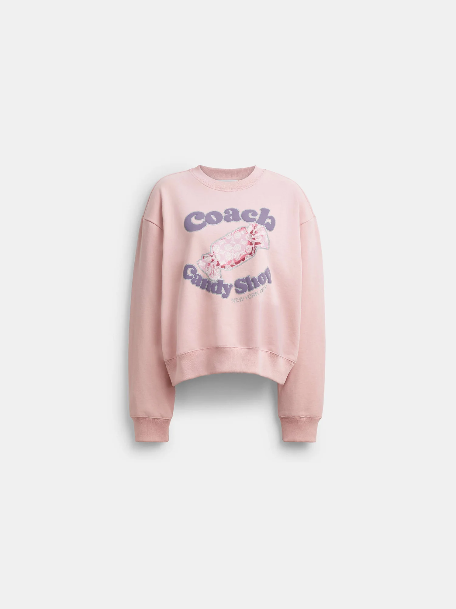 Свитшот Coach Candy Shop с круглым вырезом — 11