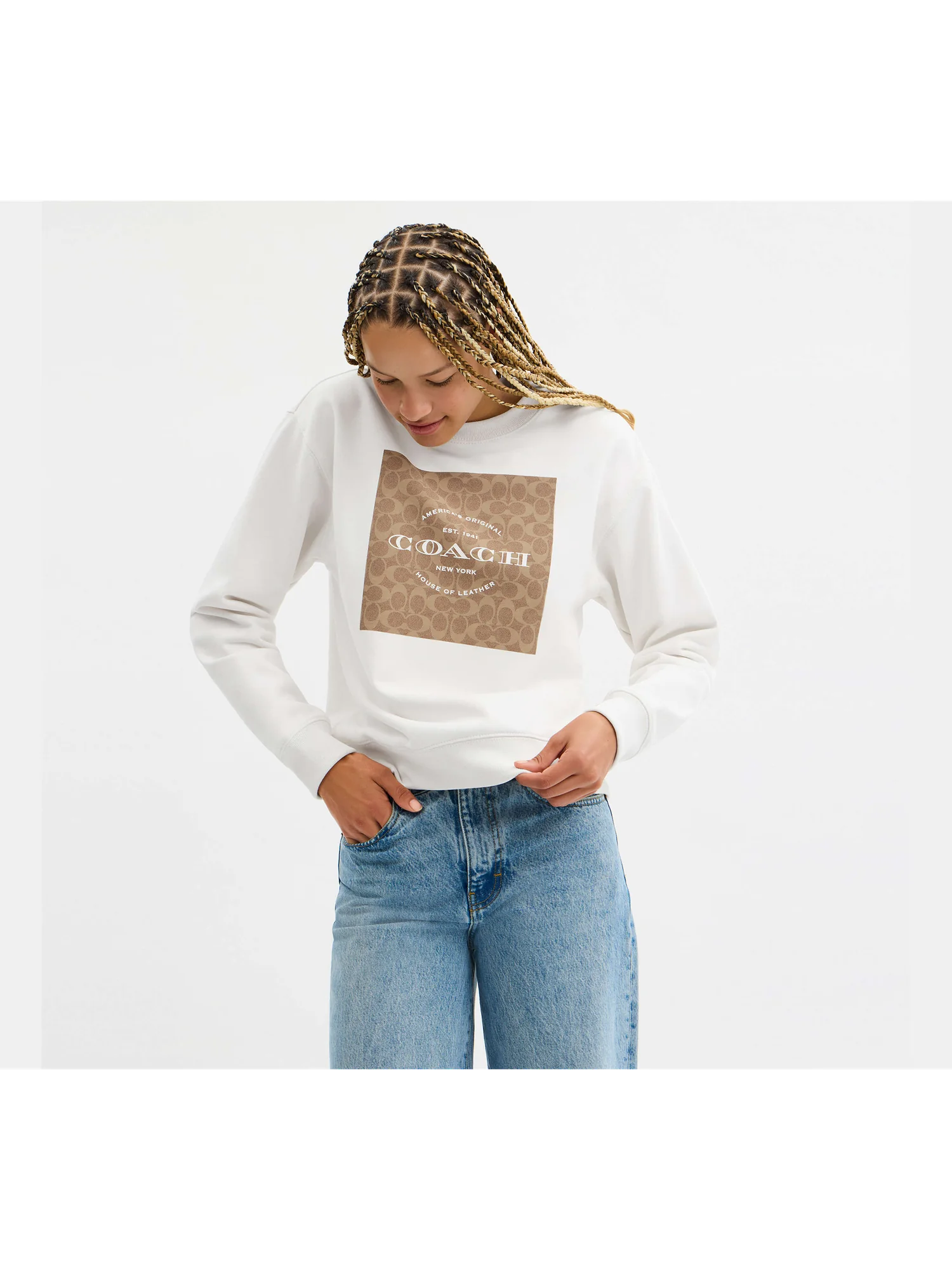 Свитшот Coach Signature Square — 16