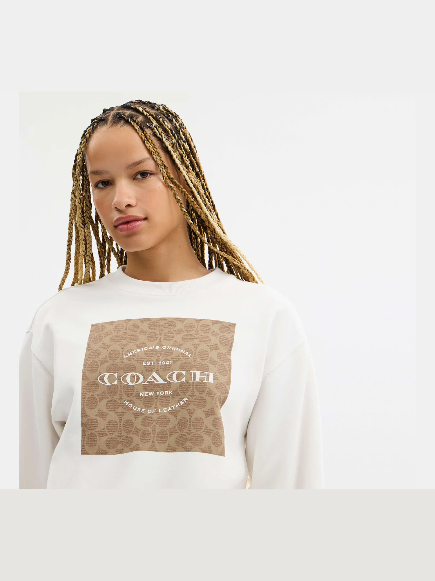 Свитшот Coach Signature Square — 10