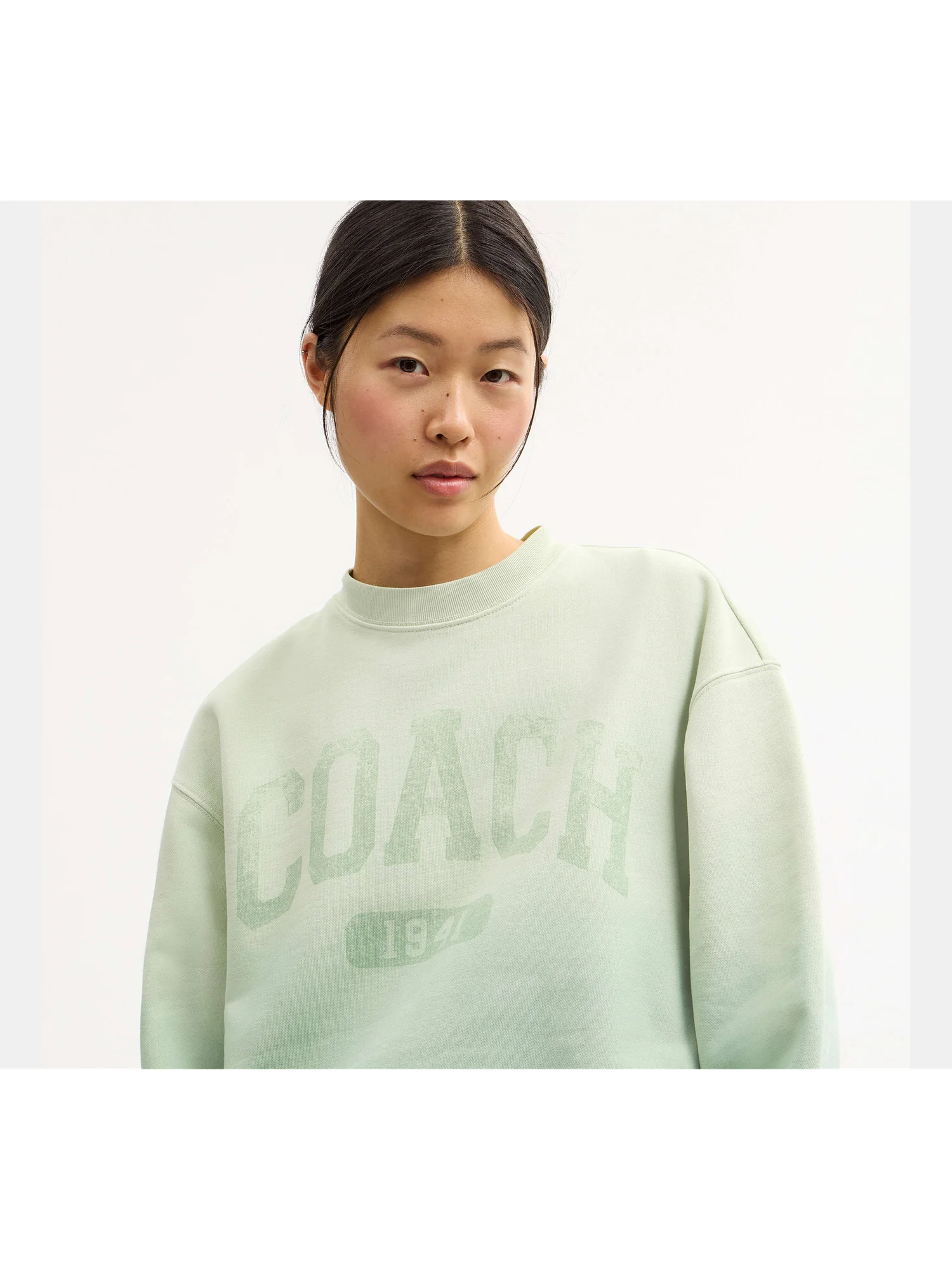 Свитшот Coach с эффектом омбре из органического хлопка — 6