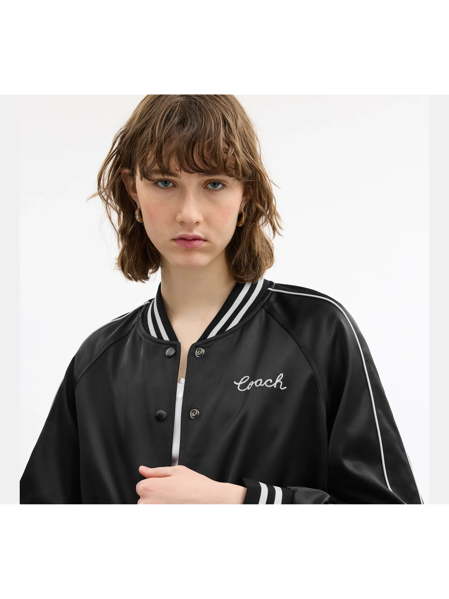 Двусторонняя университетская куртка Coach — 10