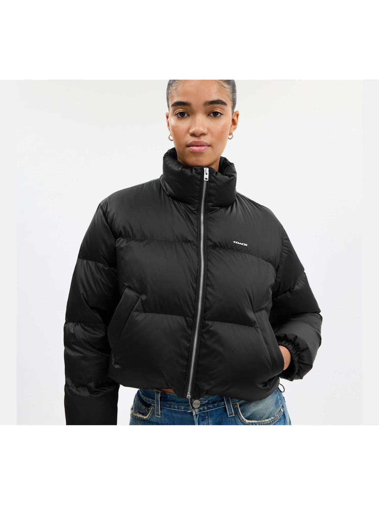 Укороченный пуховик Coach — 2