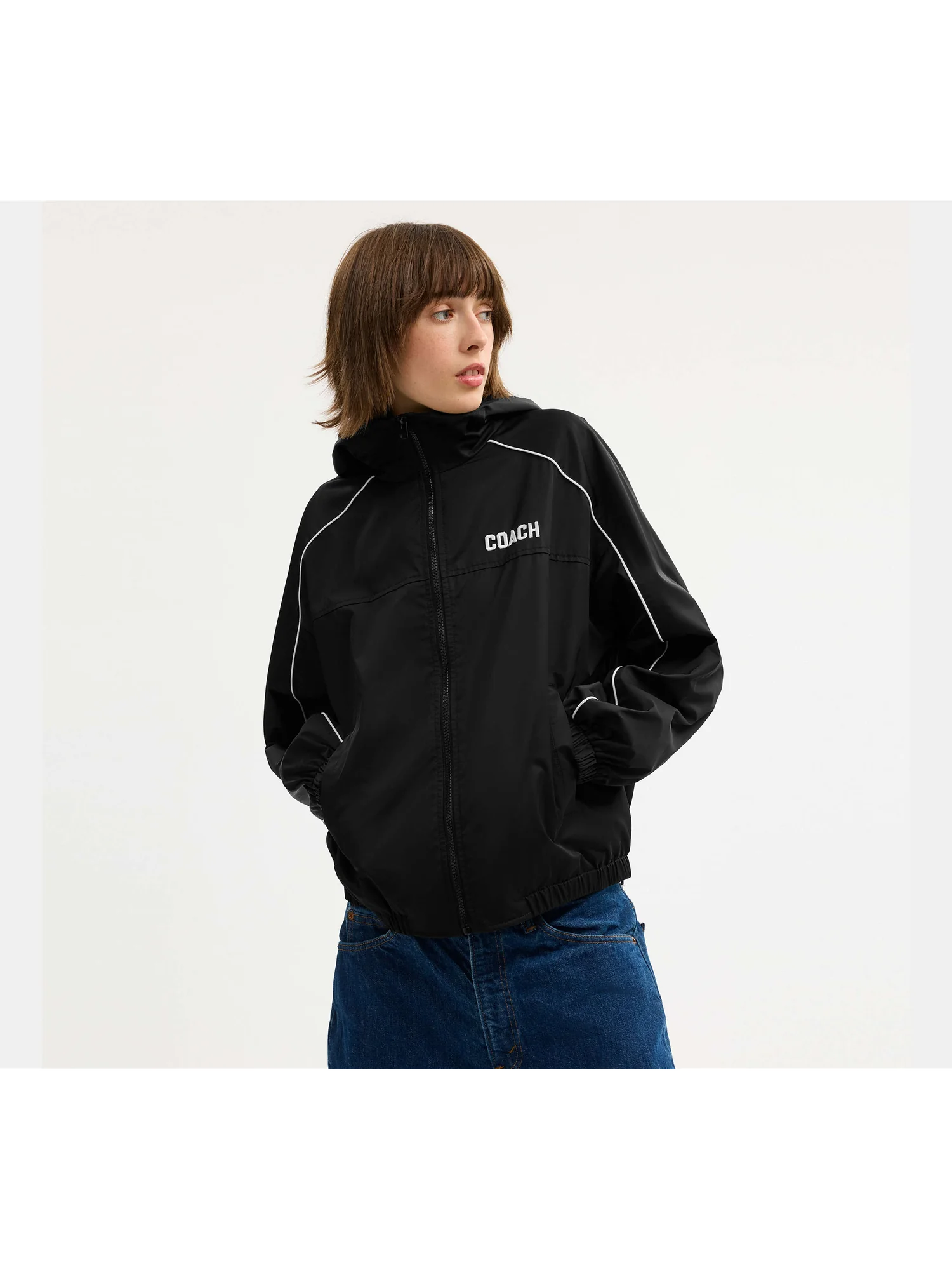 Ветровка Coach из переработанного полиэстера — 3