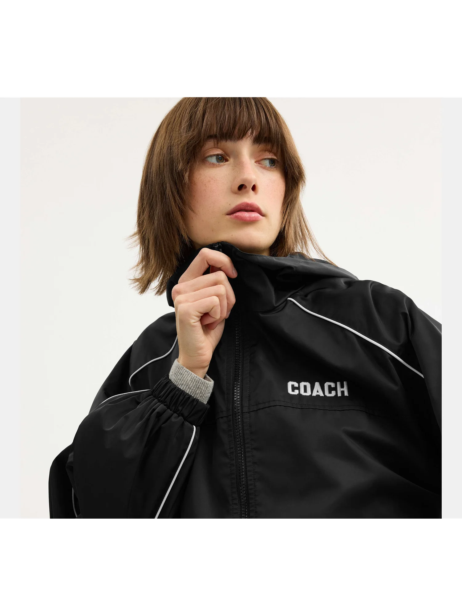 Ветровка Coach из переработанного полиэстера — 5