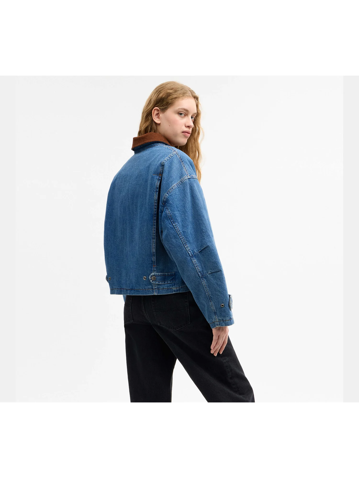 Джинсовая куртка-барн Coach — 9