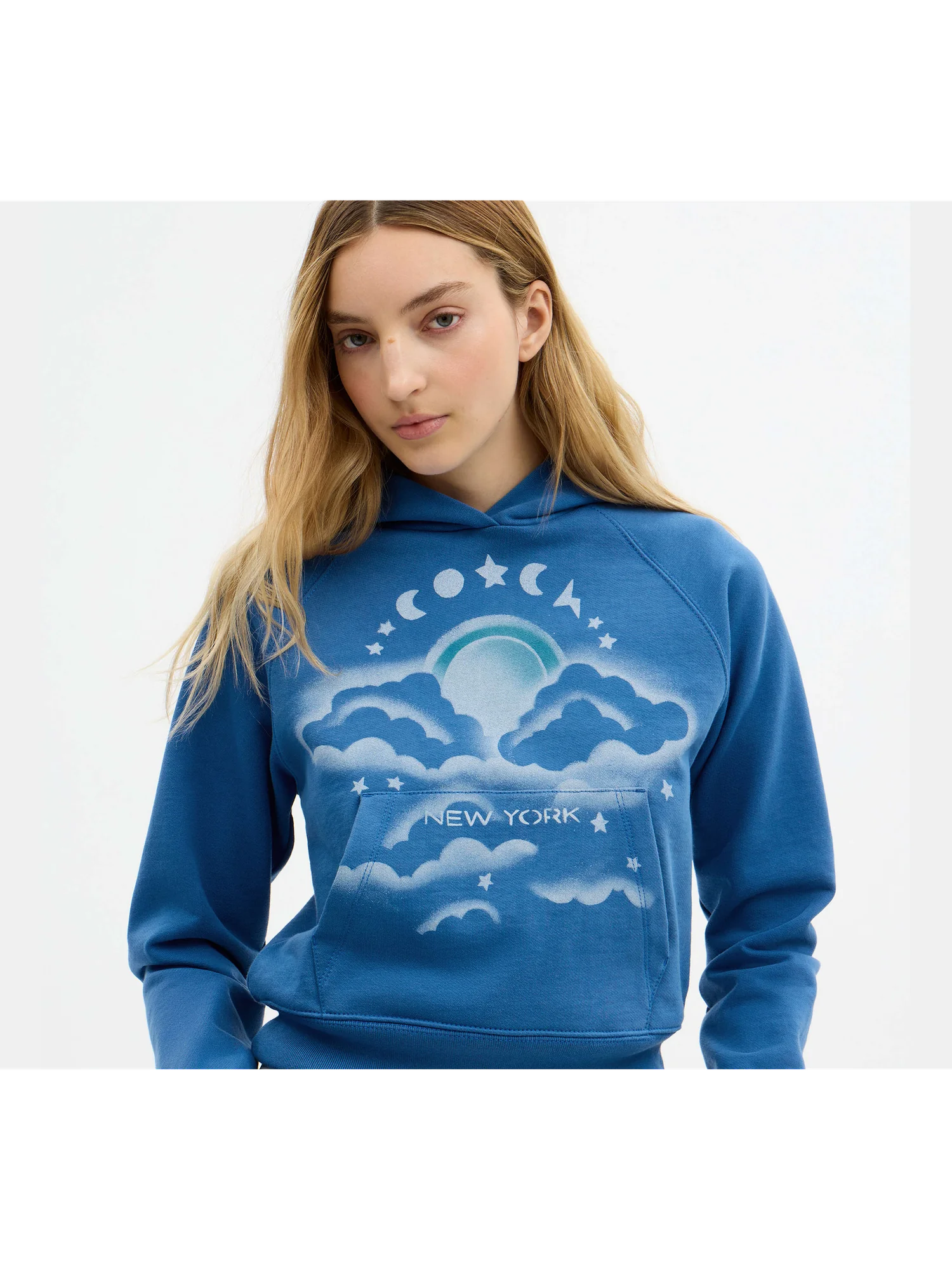 Худи Coach Airbrush с облачным принтом — 6