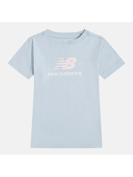 Футболка New Balance Stacked Logo для девочек