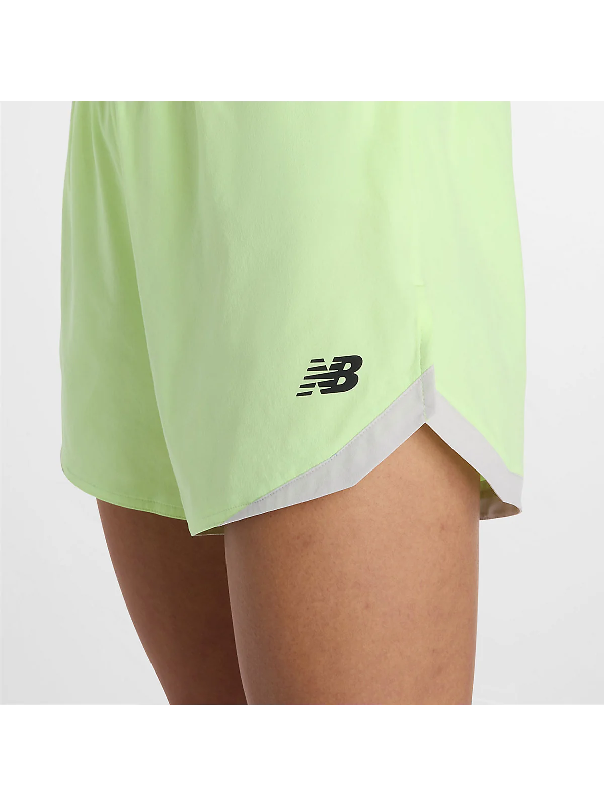 Шорты New Balance RC Essential 5 дюймов неоново-зеленые — 8