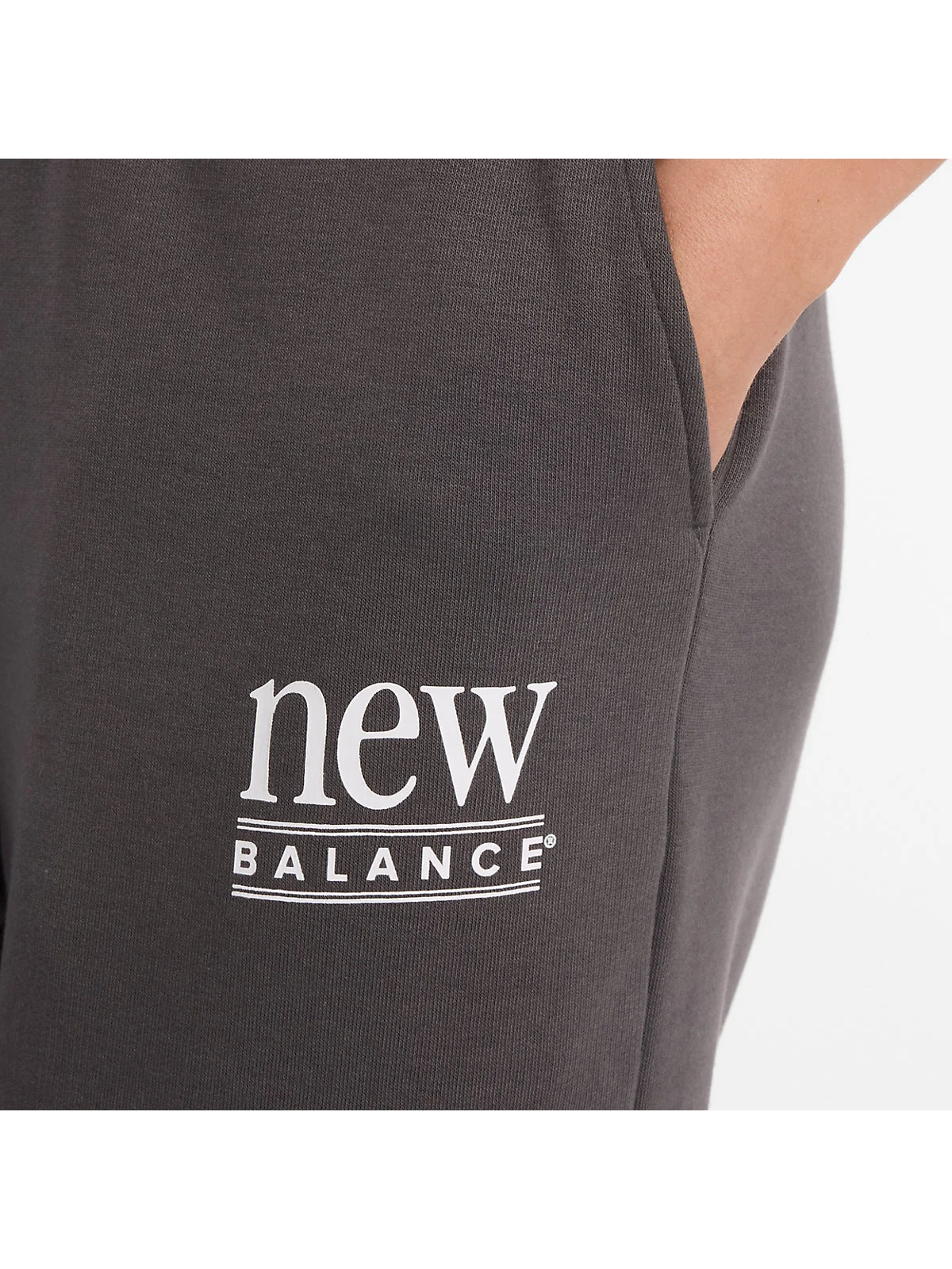 Брюки New Balance Reimagined Fleece черные — 6
