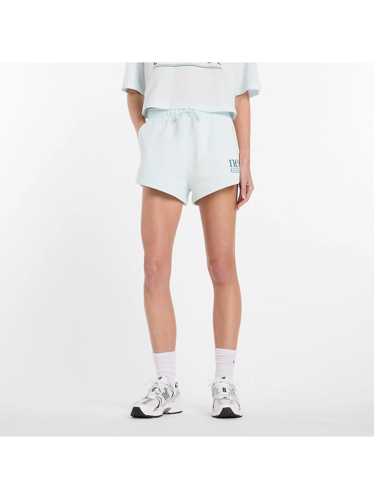 Шорты New Balance Reimagined Fleece Short — 1