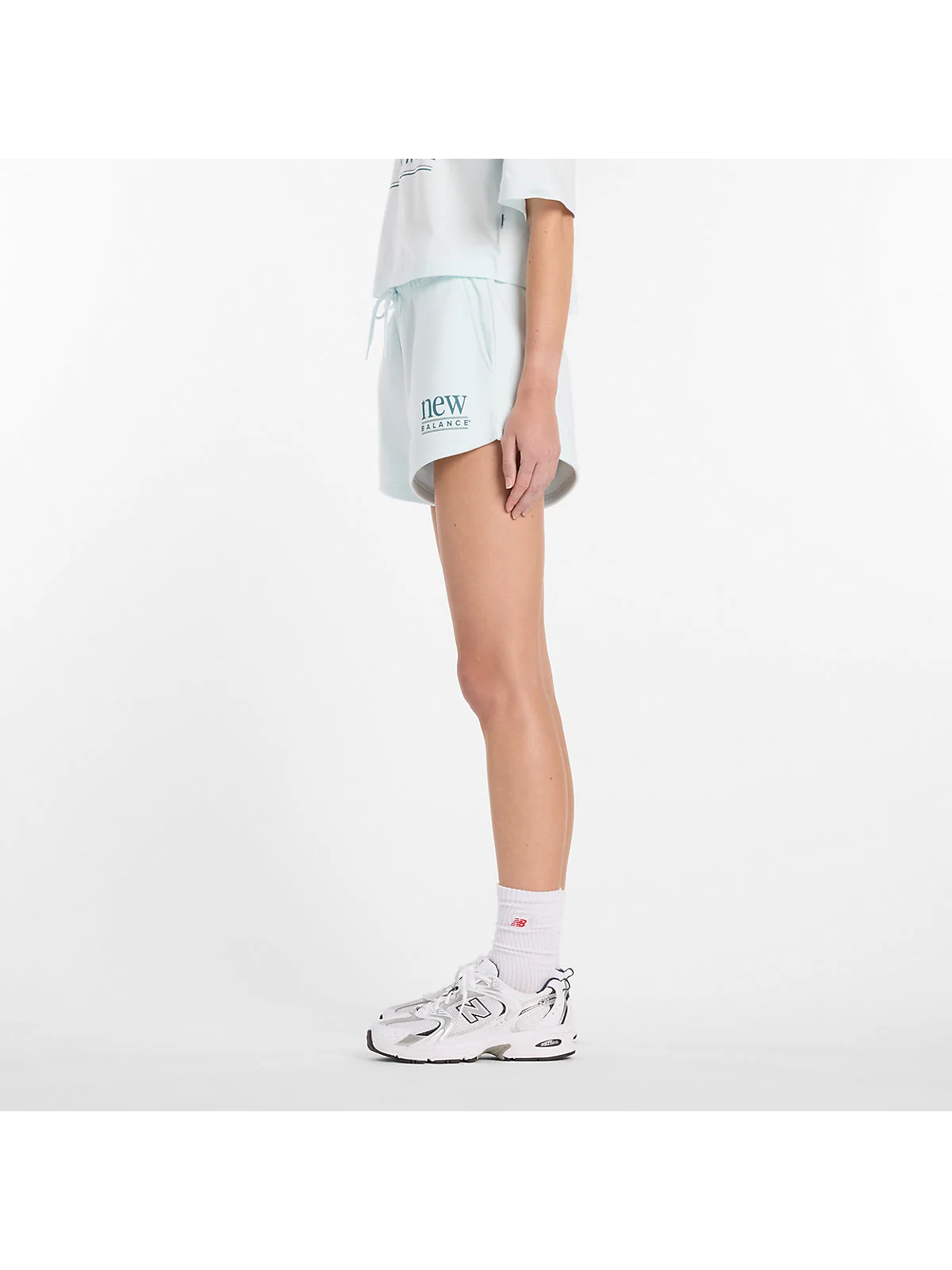 Шорты New Balance Reimagined Fleece Short — 5