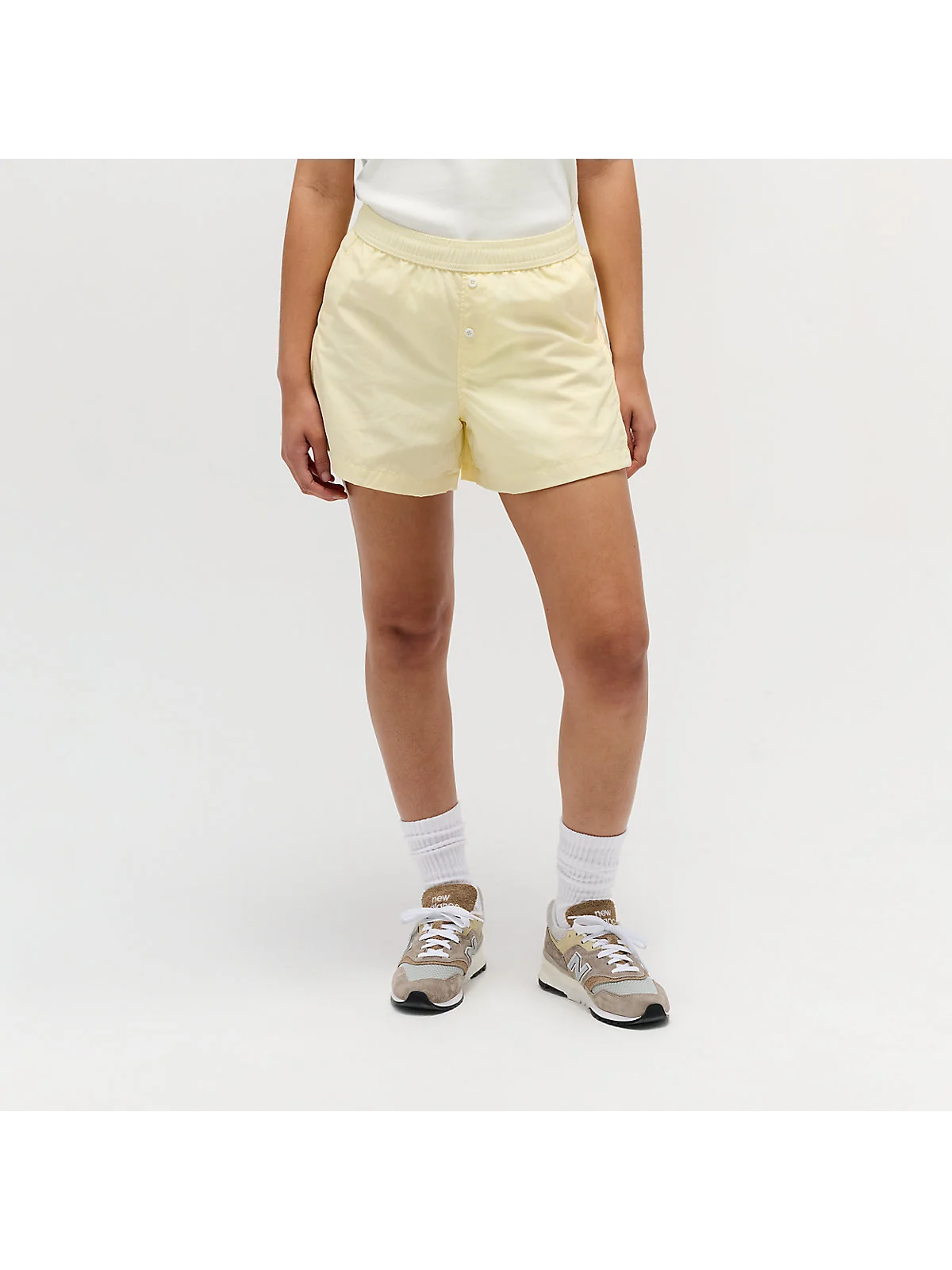 Женские шорты New Balance Made in USA Cotton Nylon — 2