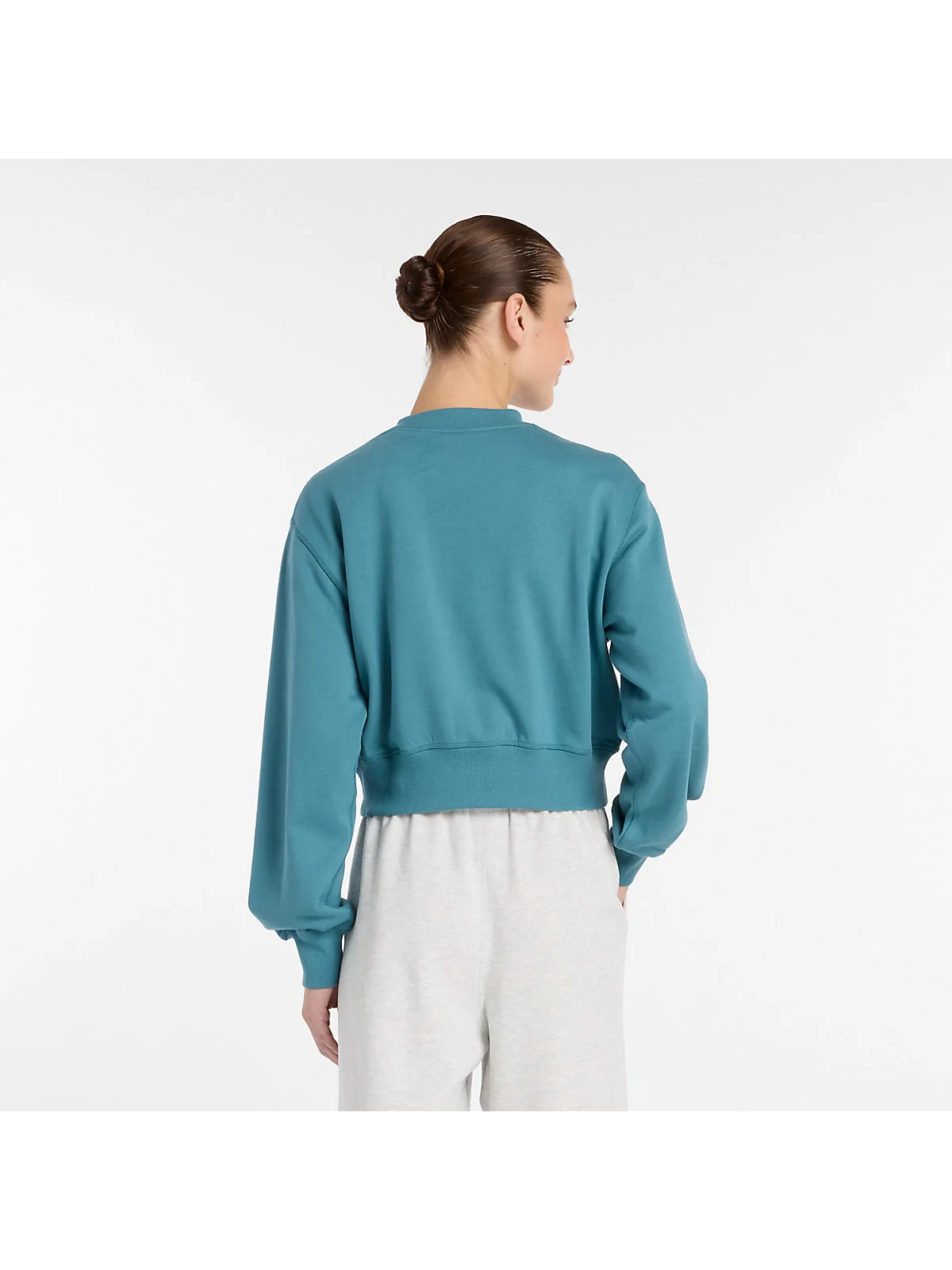 New Balance Athletics Premium Logo Relaxed Crop Crew — 4