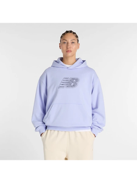 Худи New Balance с декоративным логотипом NB